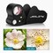 JARLINK 30X 60X Illuminated Jewelers Loupe Magnifier, Foldable Jewelry Magnifier with Bright LED Light for Gems, Jewelry, Coins, Stamps, etc